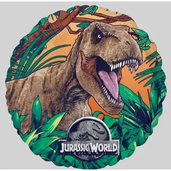 Balónek Kruh - Jurský svět 43cm - fóliový balónek