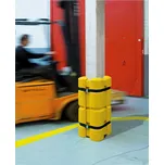 Plastová ochrana sloupů MORAVIA, k ochraně obdélníkových sloupů, flexibilní