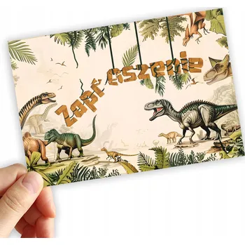 Pozvánka POZVÁNKA DINO DINOZAURI DINOSAURUS FILM POZVÁNKY NA NAROZENINOVOU OSLAVU