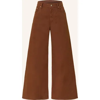 Calvin Klein Jeans Dámské Wide Leg Džíny, hnědá, 34