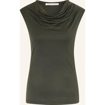 Tiger Of Sweden Dámský Top Jela, tmavě zelená, 36