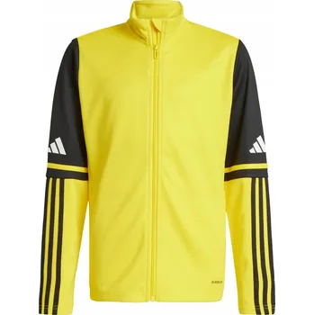 Pánské oblečení PÁNSKÁ MIKINA ADIDAS SQUADRA 25 TRAINING ŽLUTÁ JP3388 vel. XL