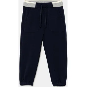 Chlapecké kalhoty Dětské tepláky United Colors of Benetton tmavomodrá barva, 32N4GF050 32N4GF050.P.seasonal 59X, vel. 110