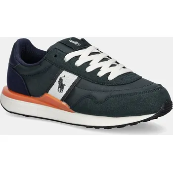 Chlapecké tenisky Dětské tenisky Polo Ralph Lauren TRAIN 89 SPORT zelená barva, RL02952306 79X, EUR 32