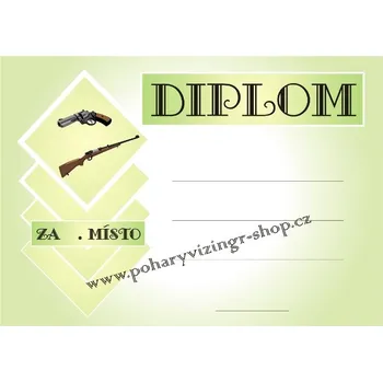 VIZINGR Střelci diplom A4 č.1