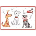 Plastové prostírání TORO 44x28,5cm Kočka a Pes