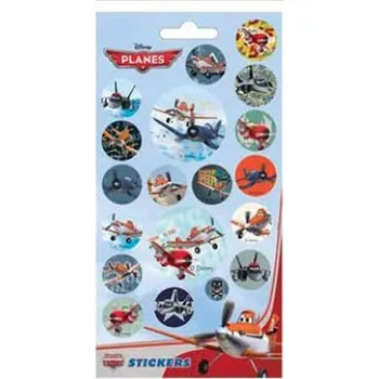 samolepka Samolepky klasické Letadla - Planes Jiri Models 20 ks