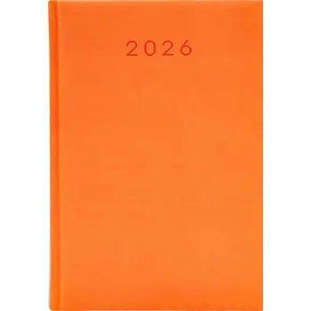 Kalendář Knižkový kalendář 2026 A5 oranžový