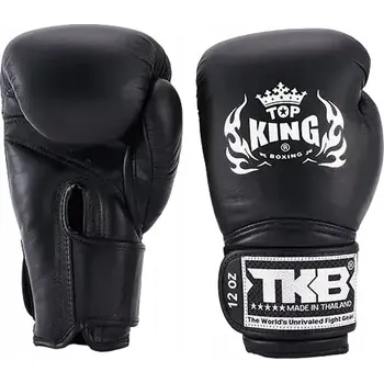 Boxerské rukavice Boxerské rukavice Top King TKBGSV-BK-10OZ 10 oz