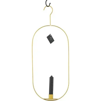 Svíčka Kolony - Závěsný svícen - 51x20x8cm - zlatý 79696 Nové
