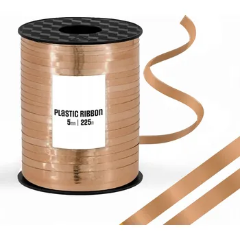 Stuha PartyPal – svatební doplňky, stuhy, hnědá barva