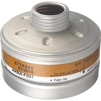 Plynová maska Kombinovaný filtr Dräger A2-P3, se standardním kulatým závitem RA, pro X-pore-Serie 4000/6000