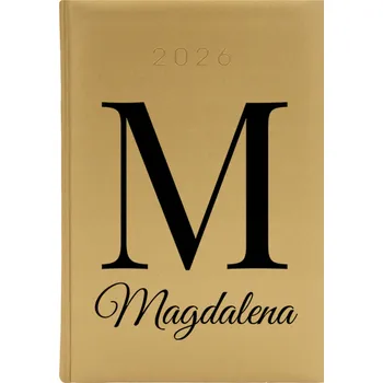 Kalendář Knižní kalendář 2026 A5 zlatý