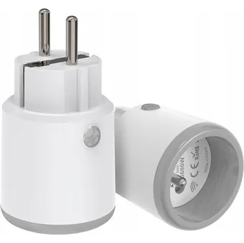 Elektrická zásuvka Chytrá zásuvka Matter WiFi TUYA HomeKit s měřením spotřeby energie
