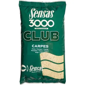 Sensas Krmení 3000 Club 1kg Příchuť: Carpes (kapr)