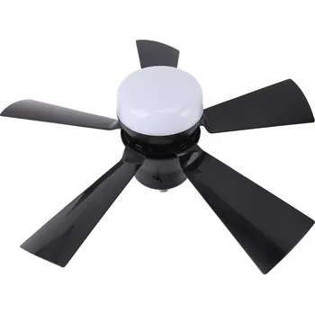 Domácí ventilátor STROPNÍ VENTILÁTOR s LUSTRem, Větrák, LAMPA 5x5