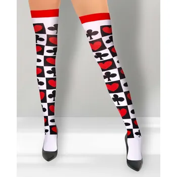 Karnevalový kostým Punčochy - potisk poker