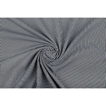 Popelín kostička černá