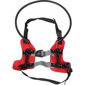 Postroj pro psa Postroj pro nevidomé psy Halo, lehký, nastavitelný černá