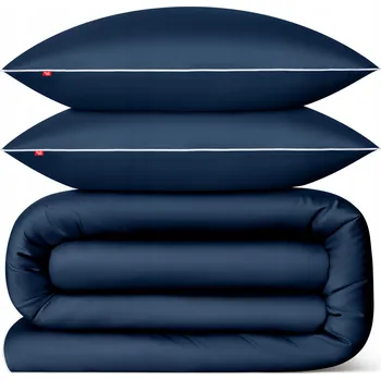 Povlečení POVLEČENÍ SADA LŮŽKOVÉHO POSTŘENÍ 200X220 + 2 POVLAKY NA POLŠTÁŘE 70X80 SADA POVLEČENÍ 100% BAVLNA