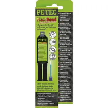 Auto-moto Lepidlo na plasty PlastBond, polyuretanové, černé, 24 ml - Petec