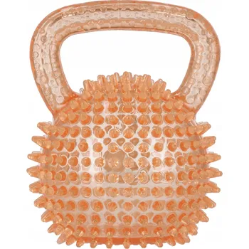 Hračka pro psa Hračka pro psy Míček 10 cm s úchytem oranžový TRICK&ROLL 560870