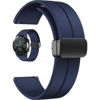 Řemínek na hodinky Univerzální modrý řemínek 22mm KBR Games