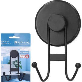 Věšák Háček s přísavkou GN Home, černý