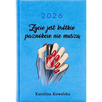 Kalendář Knižní kalendář 2026 A5 modrý