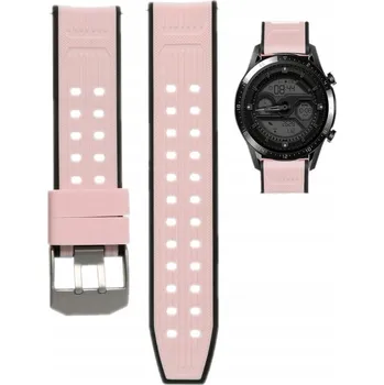 Řemínek na hodinky DVOUBAREVNÝ SILIKONOVÝ ŘEMÍNEK ŘEMÍNEK 22MM PRO HODINKY SAMSUNG AMAZFIT GARMIN