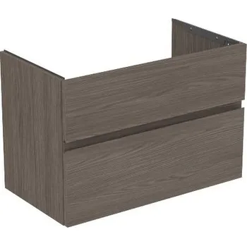 Koupelnový nábytek Ideal Standard Finesse - Umyvadlová skříňka, 80x44x55 cm, 2 zásuvky, Dark Elm E3387UR