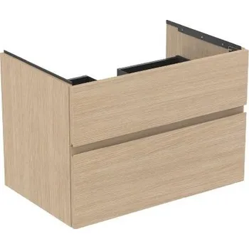 Koupelnový nábytek Ideal Standard Finesse - Umyvadlová skříňka, 80x51x55 cm, 2 zásuvky, bílý dub E3396US