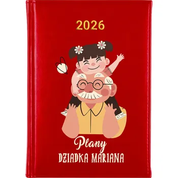 Kalendář Knižní kalendář 2026 A5 červený