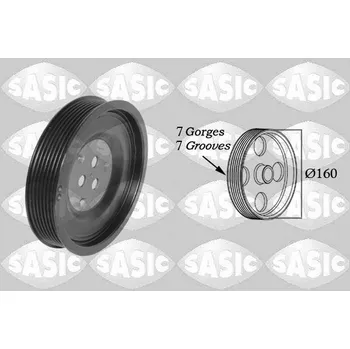 Motor automobilu Řemenice, klikový hřídel SASIC 2156089