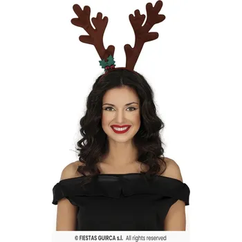 Karnevalový doplněk Sobí čelenka