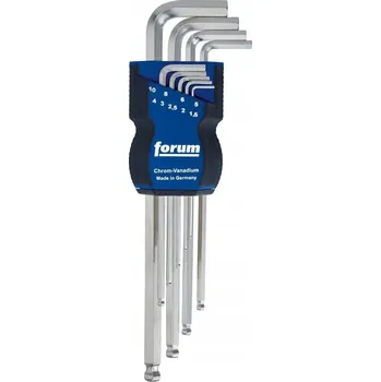 Klíč Forum Imbusové klíče s kuličkou 1,5-10mm Sada