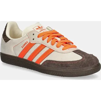 Dámské tenisky Tenisky adidas Originals Samba OG W dámské, béžová barva, JI2732, 37 1/3, 12X