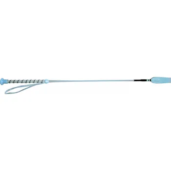 Jezdecký bičík WHIP & GO Bič skokový Diamond Whip&Go, 65 cm, light blue Délka: 65 cm