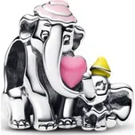 Pandora Stříbrný korálek Dumbo s maminkou Disney 793751C01 + 2 měsíce na vrácení zboží