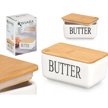 Máslenka Máslenka Kinvara, bílá keramika