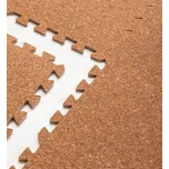 Korková puzzle podložka Sportago Easy-Lock 60x60 cm 4 ks - 1,0 cm