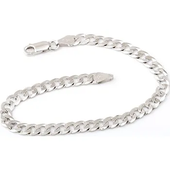 Náramek Pánský stříbrný náramek pancr 20 cm 62296F