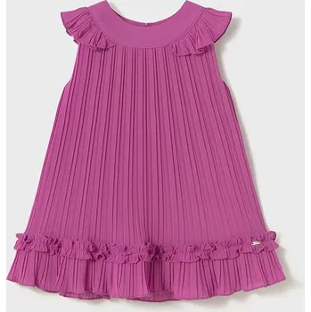 Dívčí šaty Dívčí šaty Mayoral 1915.4C.Baby.PPYA růžová 43X, vel. 98