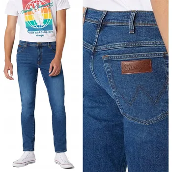 Pánské džíny Wrangler Texas Slim pánské džíny slim fit velikost 31/34