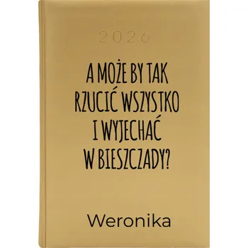 Kalendář Knižní kalendář 2026 A5 zlatý