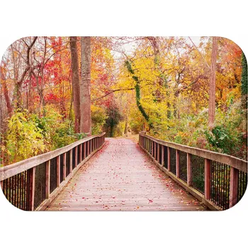 Rohožka KOUPELNOVÁ PŘEDLOŽKA PROTISKLUZOVÁ RYCHLESCHNOUCÍ ROHOŽKA STYL 40x60 OBDÉLNÍKOVÁ