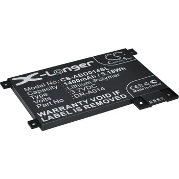 Baterie Cameron Sino CS-ABD014SL, Li-Polymer, 1400