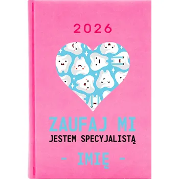 Kalendář Knižkový kalendář 2026 A5 růžový