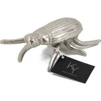 Váza Kolony - Hmyz - 4x15x8,5cm - stříbrná 79756 Nové