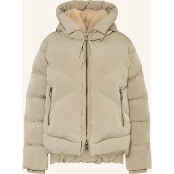 Blonde No.8 Dámská Prošívaná Bunda Snow S Krycí Légou, světle...